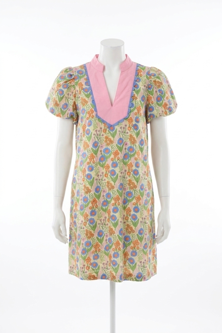 NEW ENTRO jane mini dress in floral